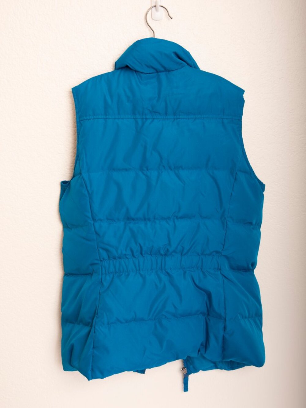 Lands’ End Down Vest Women’s XS Extra Small Blue Puffer Jacket Quilted - Picture 3 of 5